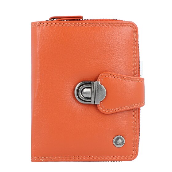 Greenburry Sponsachtig portefeuille leer 9 cm