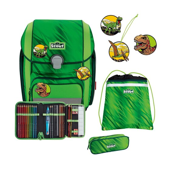 Scout Genius Schooltas set 4-delig