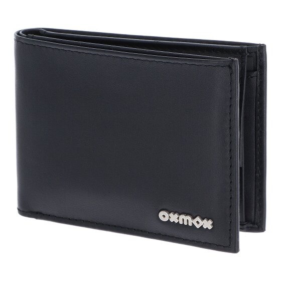 oxmox Leather Portemonnee RFID-bescherming Leder 11 cm