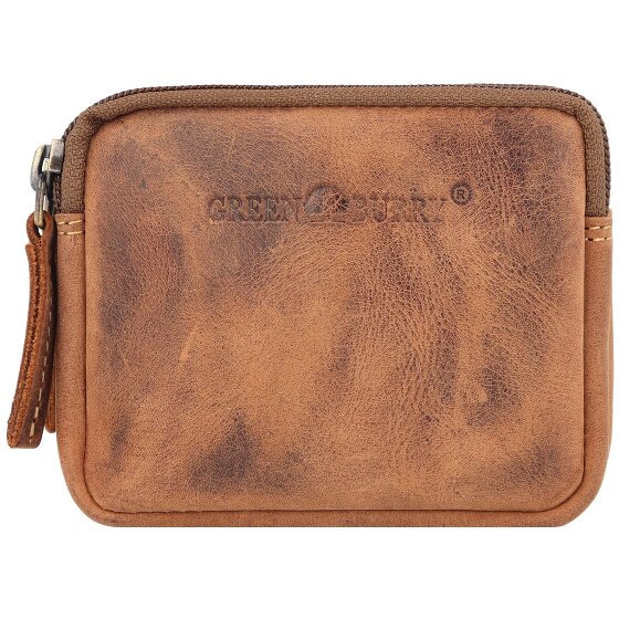 Greenburry Vintage heuptasje leer 11 cm
