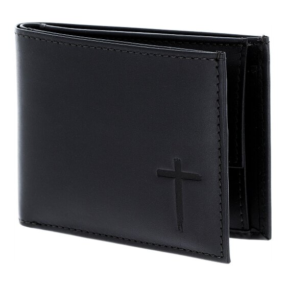 oxmox Leather Portemonnee RFID-bescherming Leder 11 cm