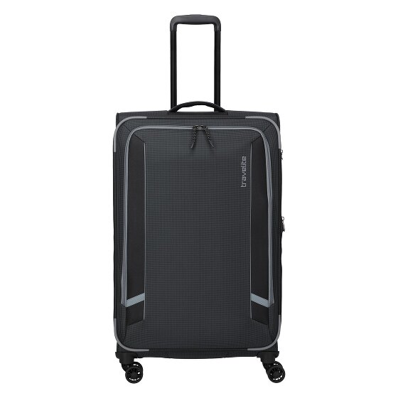 Travelite Corsiica 4 wielen Trolley L 77 cm met uitbreidingsplooi