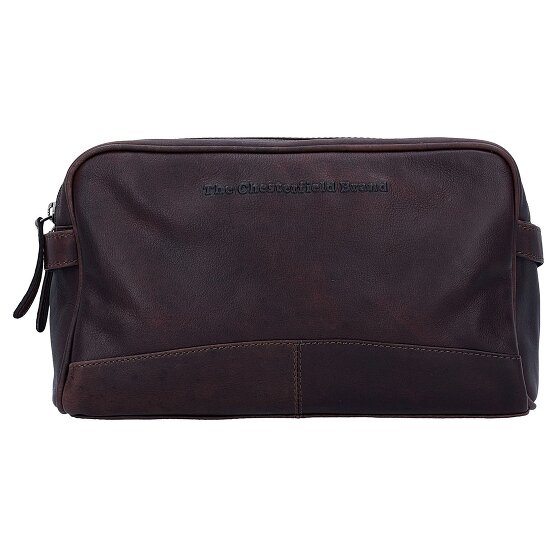 The Chesterfield Brand Wax Pull Up Toilettas Leer 29 cm