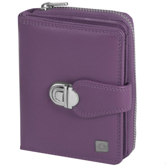 Greenburry Sponsachtig portefeuille leer 9 cm