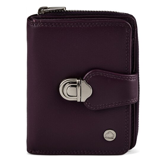 Greenburry Sponsachtig portefeuille leer 9 cm