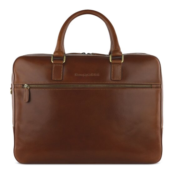 bugatti Remo Koffer Leer 40 cm Laptop compartiment