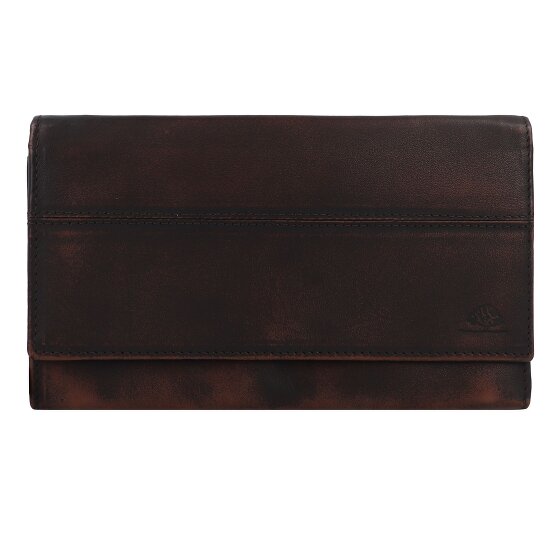 Greenburry Destressed Portemonnee RFID-bescherming Leer 18.5 cm