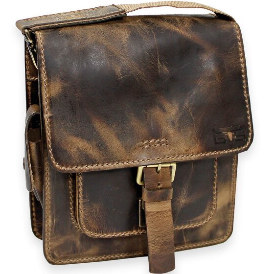 Mika Handtas schoudertas leer 26 cm