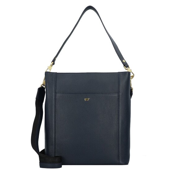Braun Büffel Hanna Schoudertas Leer 34 cm Laptop compartiment