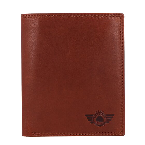 Greenburry Vintage Portemonnee RFID-bescherming Leer 10.5 cm