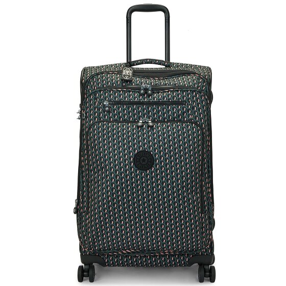 Kipling Basic Prt New Youri Spin 4 wielen Trolley M 68 cm met uitbreidingsplooi