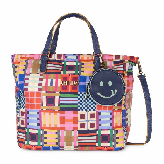 Oilily Tartan Tape Haidy Shopper Tas 26 cm