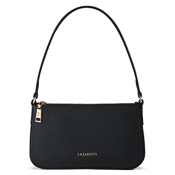 Lazarotti Bologna leeren pochette schoudertas 22 cm