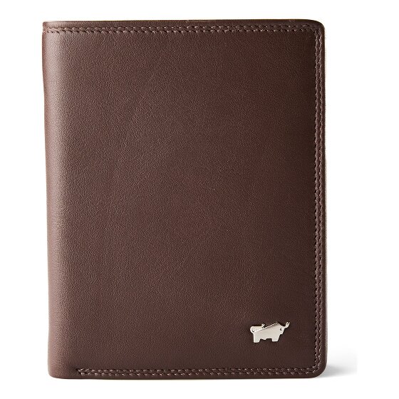 Braun Büffel Golf 3.0 Portemonnee RFID-bescherming Leer 9.5 cm