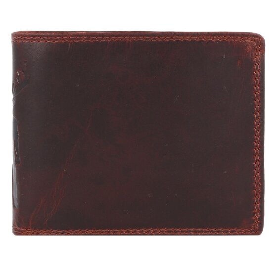 Jack Kinsky Monterey 103 Portemonnee RFID-bescherming Leer 12.5 cm