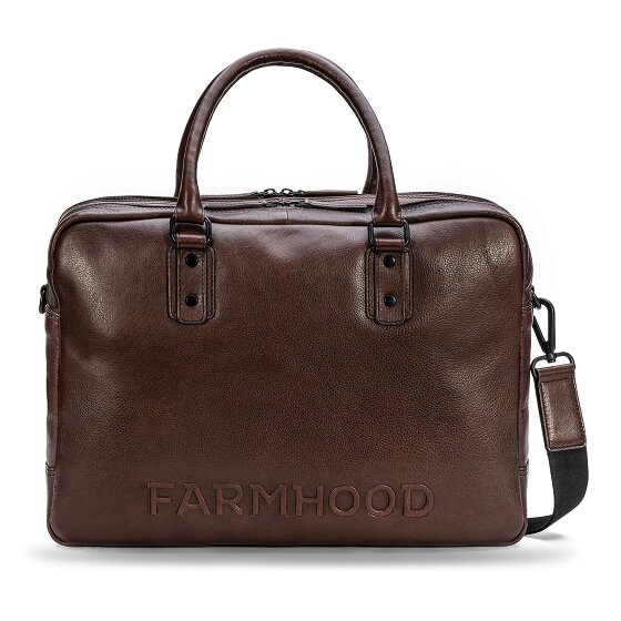 Farmhood Memphis Koffer Leer 42 cm Laptop compartiment
