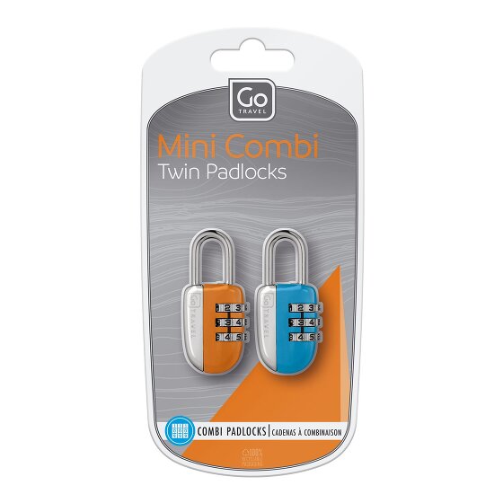Go Travel Combinatieslot set 2 stuks.