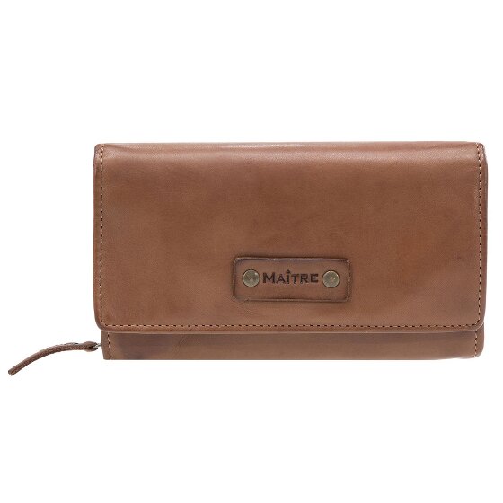 Maître Steinbach Dilara Portemonnee RFID-bescherming Leer 16 cm