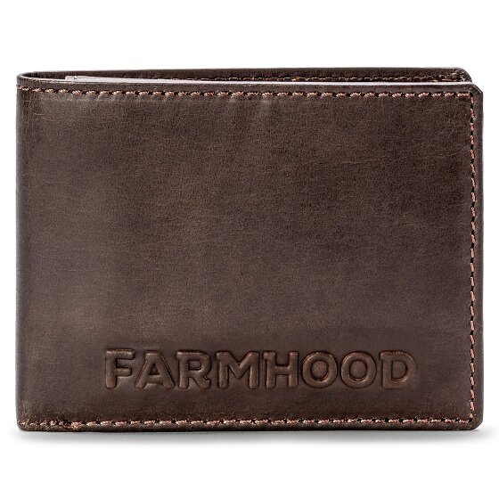 Farmhood Nashville Portemonnee RFID-bescherming Leer 13 cm