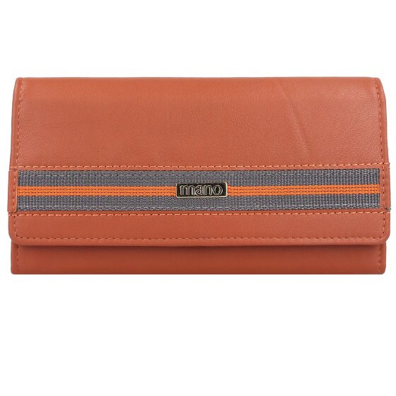 mano Don Leonardo Portemonnee RFID Leer 18 cm