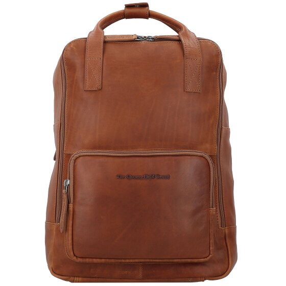 The Chesterfield Brand Wax Pull Up Zakelijke rugzak Leer 40 cm Laptop compartiment