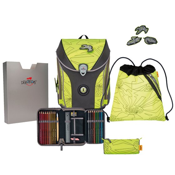 DerDieDas ErgoFlex Max Superflash Schooltas set 5-delig