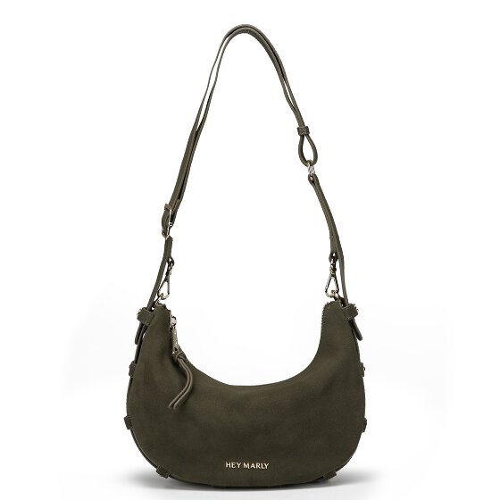 Hey Marly Lifetime Sister Suede Schoudertas Leer 25 cm