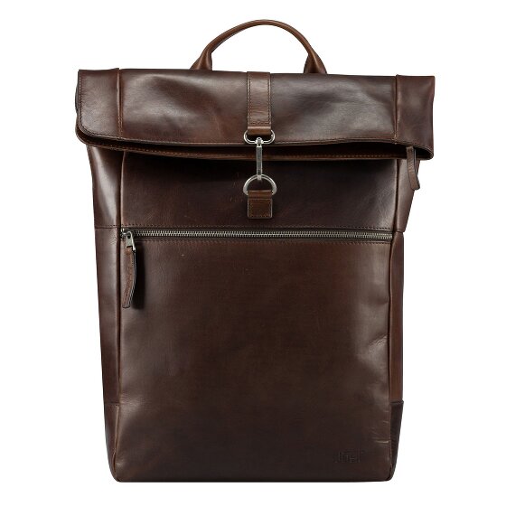 Jost Lund Zakelijke rugzak Leer 44 cm Laptop compartiment