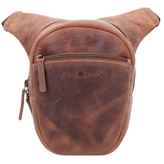 Greenburry Vintage Biker Fanny Pack Leer 20 cm