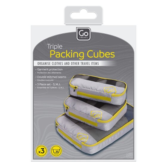 Go Travel Packing Cubes Kofferset 3st.