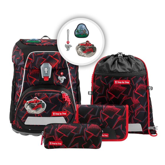 Step by Step Fit Schooltas set 5-delig