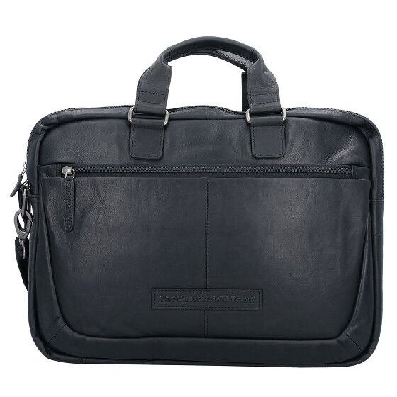 The Chesterfield Brand Wax Pull Up Koffer Leer 40 cm Laptop compartiment