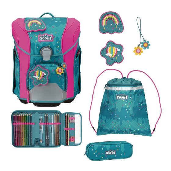 Scout Micro Schooltas set 5-delig Scout Micro Schooltas set 5-delig