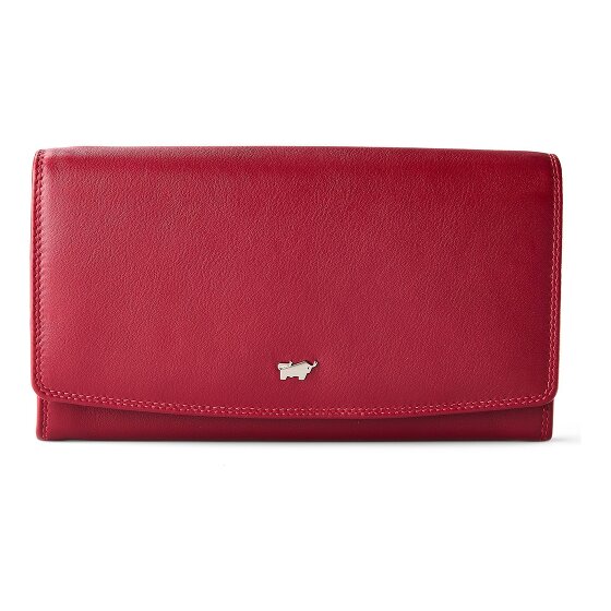 Braun Büffel Golf 3.0 Portemonnee RFID-bescherming Leer 18 cm