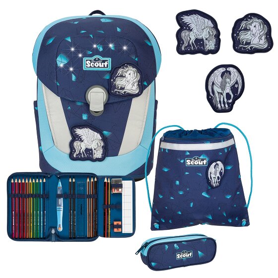 Scout Sunny II LED schooltas set 4st.