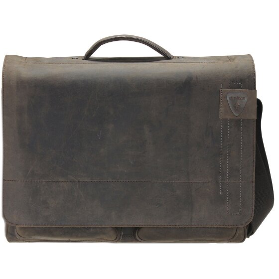 Strellson Richmond Messenger BriefBag XL Leder 41 cm Laptopcompartiment