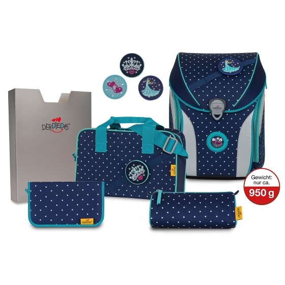 DerDieDas ErgoFlex Max Buttons schooltas set 5st.