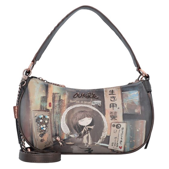 Anekke Shoen Brown Schoudertas 31 cm