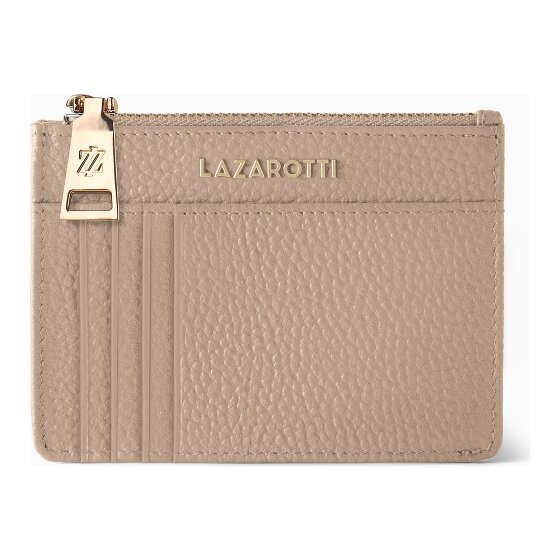 Lazarotti Bologna Leren sleutelhanger Kaarthouder leer 11,5 cm met air tag compartiment