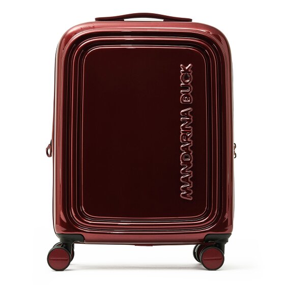 Mandarina Duck Logoduck + Metal 4 wielen Trolley S 55 cm met uitbreidingsplooi