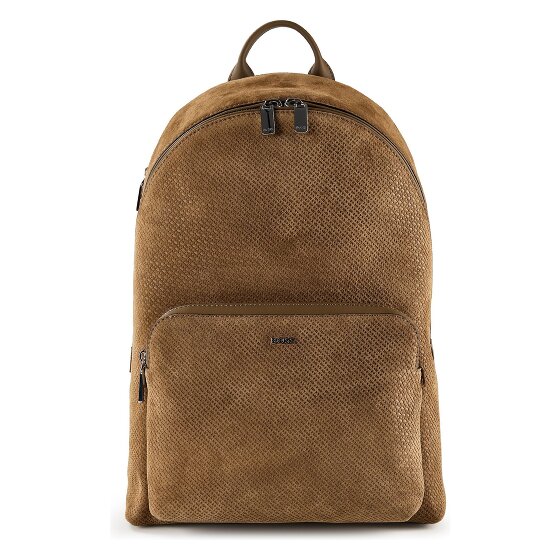 Boss New Crosstown Dagrugzak Leer 43 cm Laptop compartiment