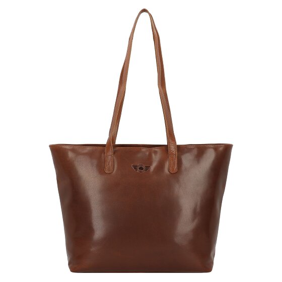 Greenburry Vintage Shopper Tas XXL Leer 47 cm Laptop compartiment