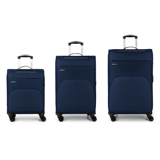 Gabol Zambia 4 wielen Kofferset 3-delig met uitbreidingsplooi