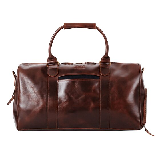 Buckle & Seam Collin Weekender reistas Leer 48 cm