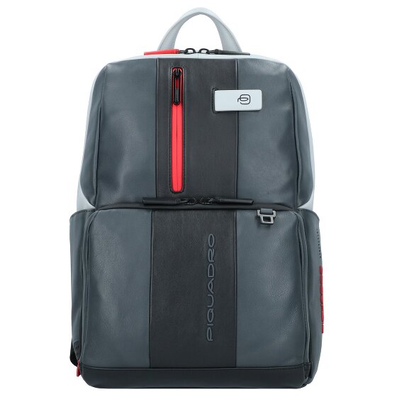 Piquadro Urban Zakelijke rugzak RFID-bescherming Leder 39 cm Laptopvak