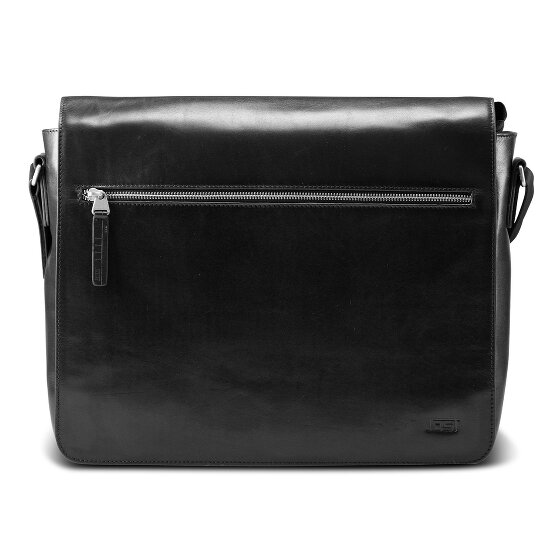 Jost Skagen Aktetas Messenger Leer 38 cm Laptop compartiment