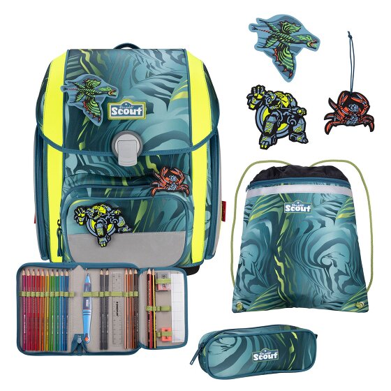 Scout Genius Schooltas set 4-delig