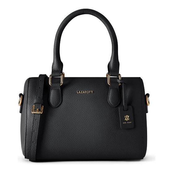 Lazarotti Bologna Leren Bowlingtas Handtas Leer 26 cm