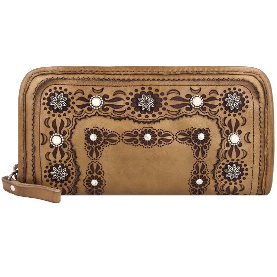 Campomaggi Lederen portefeuille 21,5 cm