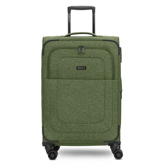Redolz Essentials 12 MEDIUM 4-wiel trolley 67 cm met uitbreidingsplooi